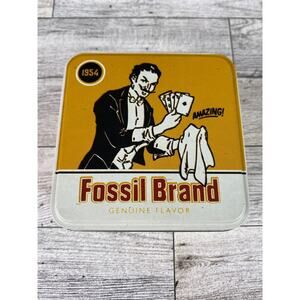 Fossil Brand MAGICIAN Watch Tin Genuine Flavor 2001 Clasp and Instruction Manual